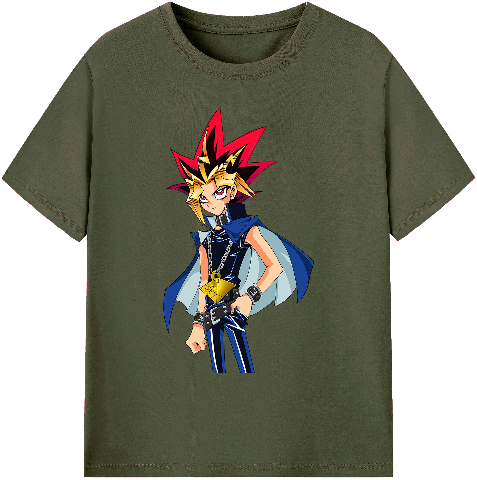 （画像用） 遊☆戯☆王 Yu-Gi-Oh! 綿100％ メンズ半袖Tシャツ｜肌触りやわらか＆通気性